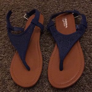 Women’s Blue Arizona Jean Co. Sandals Size 10M
